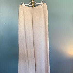 DISSH Winter White Cozy Knit Pants